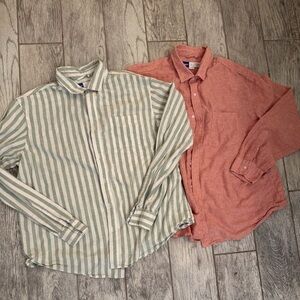 Old Navy Linen Button up Bundle